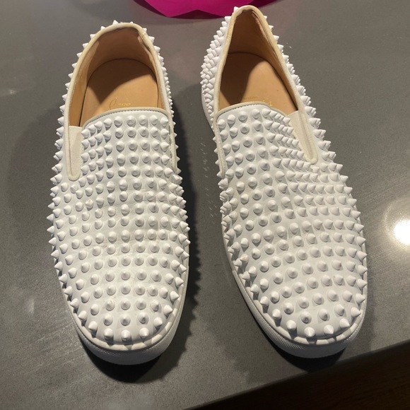 Mens Christian Louboutin Paris Roller Boat Shoes